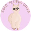 Fluffy alpaca