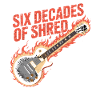 Six Decades of Rock Guitar Fire