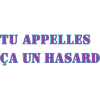 TU APPELLES ÇA UN HASARD