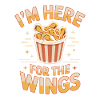 Chicken Wings Party Matchday Design