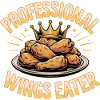 BBQ Chicken Wings Food Funny
