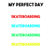 Mein perfektes Skateboard-Routine-Design