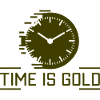 Time Is Gold Clock