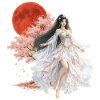 Moonlit Blossom Enchantress