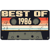 Best Of 1986 Retro Cassette