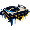 Graffiti Turntable Design