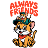 Always Friends: Cat Mouse Friendship