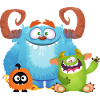 Monster Puschel with friends