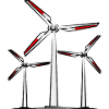 Klimawandel Windrad Windkraft Umweltschutz 