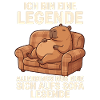 Capybara Sofa Legend Funny Relax Motif
