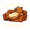 Sofa legend: relaxed capybara