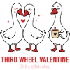 Third Wheel Valentine - Design Café Simple