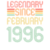 Legendary since February 1996, Retro, Birthday