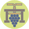 20506_Winzer, Vigneron Grapepresse Millésime