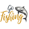 Go fishing | Angler-Shirt