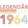 Legendary Since 1964 Man Birthday