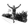 winning man Marathon
