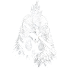 Smoking Hen Graphic