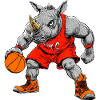 Rhinos Basketball Player / Baller