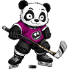 Eishockeyspieler Panda