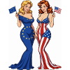 Duo patriotique EU vs US
