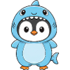 Cute Penguin Cartoon Costume Carnival Carnival