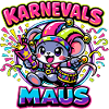 Karnevalsmaus Karneval Kostüm