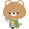 Bear Barista Coffee Pour Over