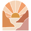 Sunlit Canyon Path