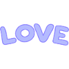 Pastel Love Bubbles