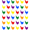Rainbow Chickens