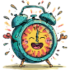 Sun Alarm Clock Celebration Image
