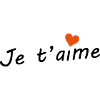 Je t'aime 