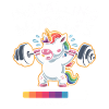 Unicorn lifts weights