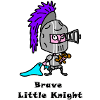 Brave Little Knight - Cute Hero Design