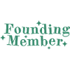 Founding Member Font Logo Stars