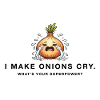 I make onions cry – Lustiger Koch Spruch