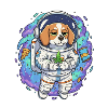 Space Weed Dog