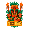 Tiki Bar Vibes - Tropical Style