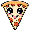 Kawaii Pizza Slice