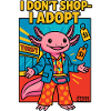 Axolotl shopping shopper hero