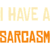 Sarcasm Graduation T-Shirt Design