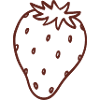 Strawberry Line Art
