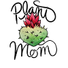 Cour de cactus aquarelle