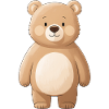 Cuddly Bear Trend Motif