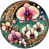 Orchid Circle Blumenkunst