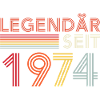 Legendary since 1974 man's birthday