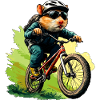 Hamster Mountain Bike / Biker Hamster