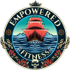 Powerful Sailing Ship Fitness Logo