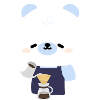 Barista Polar Bear Douillet
